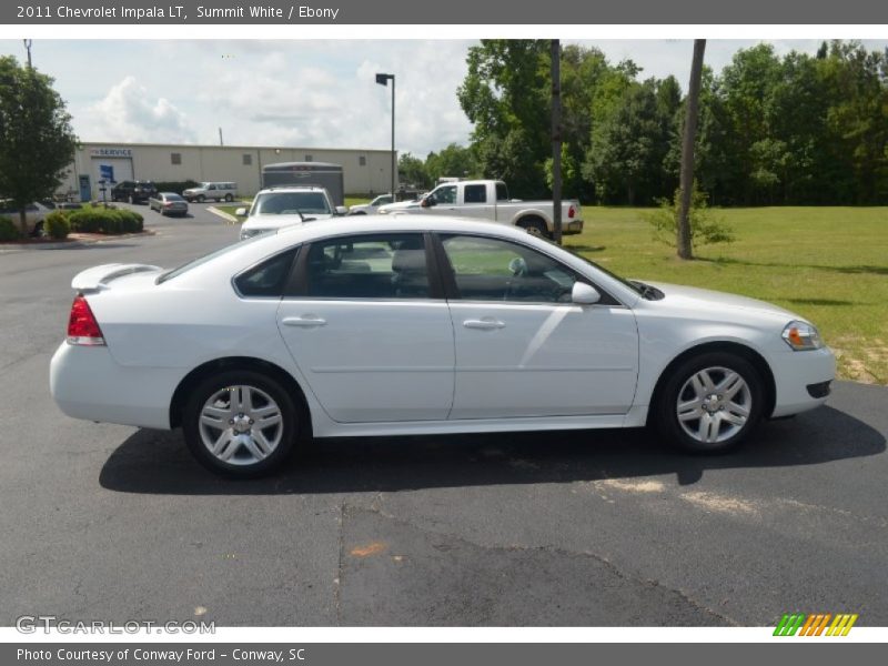 Summit White / Ebony 2011 Chevrolet Impala LT