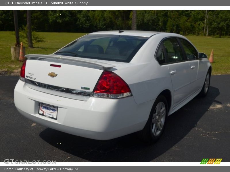 Summit White / Ebony 2011 Chevrolet Impala LT