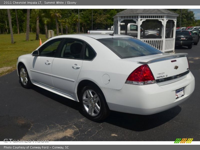 Summit White / Ebony 2011 Chevrolet Impala LT