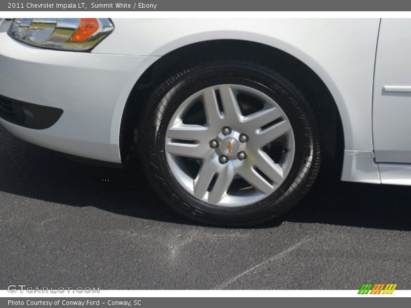 Summit White / Ebony 2011 Chevrolet Impala LT
