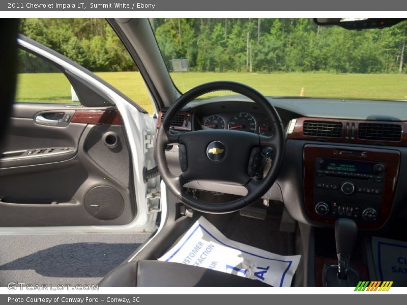 Summit White / Ebony 2011 Chevrolet Impala LT