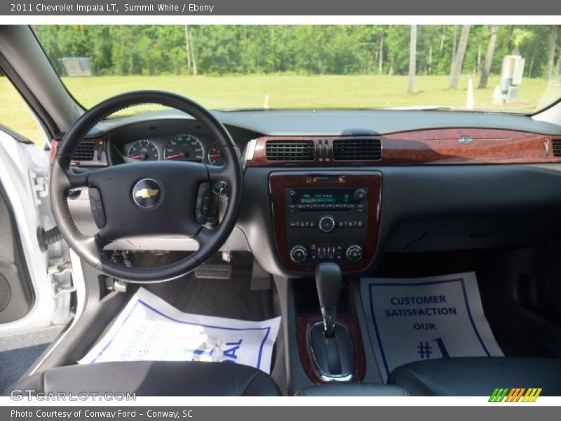 Summit White / Ebony 2011 Chevrolet Impala LT