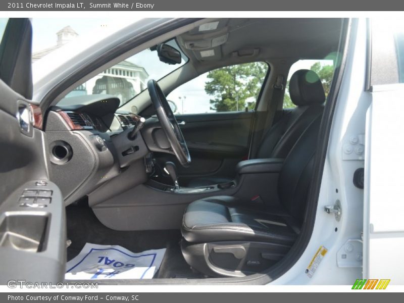 Summit White / Ebony 2011 Chevrolet Impala LT