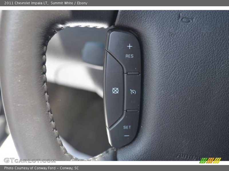 Summit White / Ebony 2011 Chevrolet Impala LT