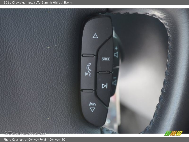 Summit White / Ebony 2011 Chevrolet Impala LT