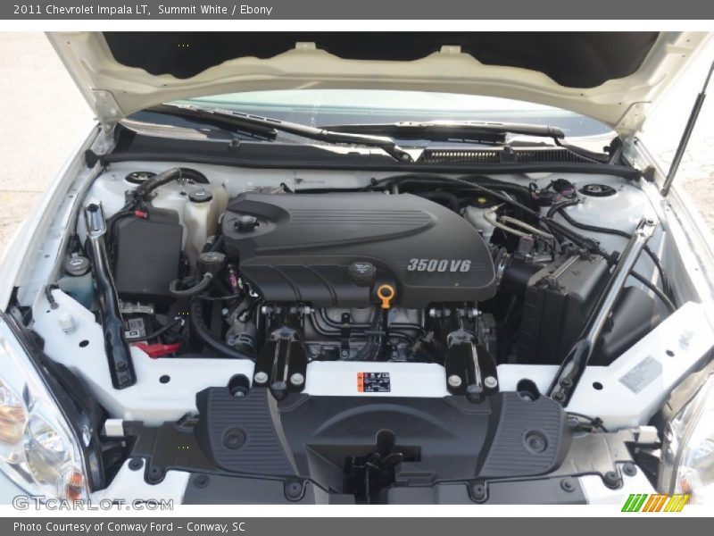 Summit White / Ebony 2011 Chevrolet Impala LT