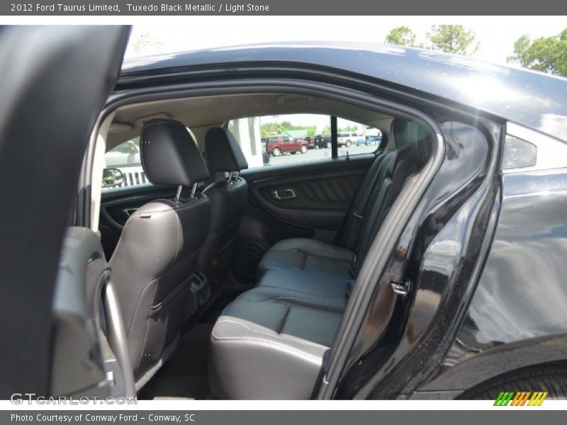 Tuxedo Black Metallic / Light Stone 2012 Ford Taurus Limited