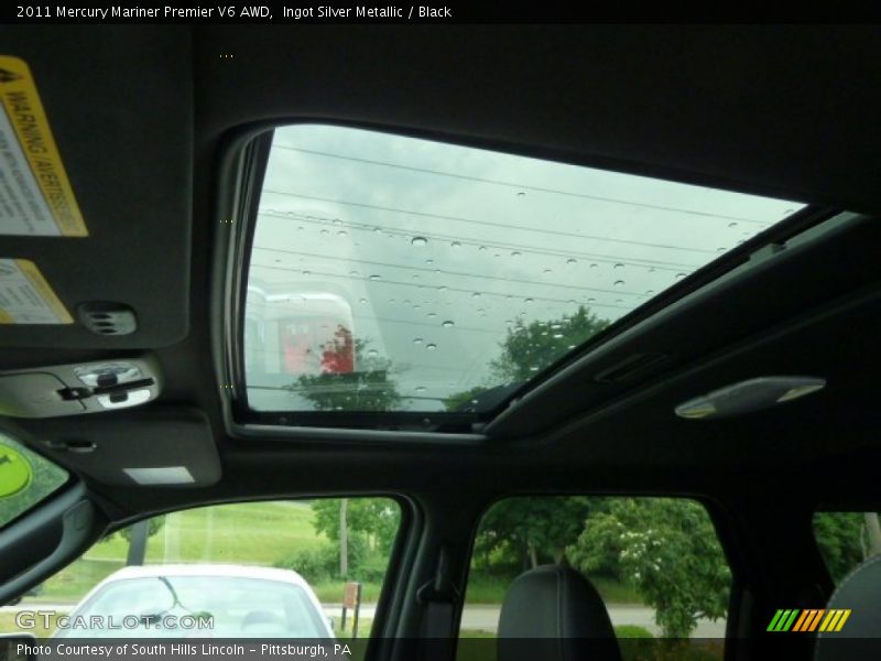 Ingot Silver Metallic / Black 2011 Mercury Mariner Premier V6 AWD