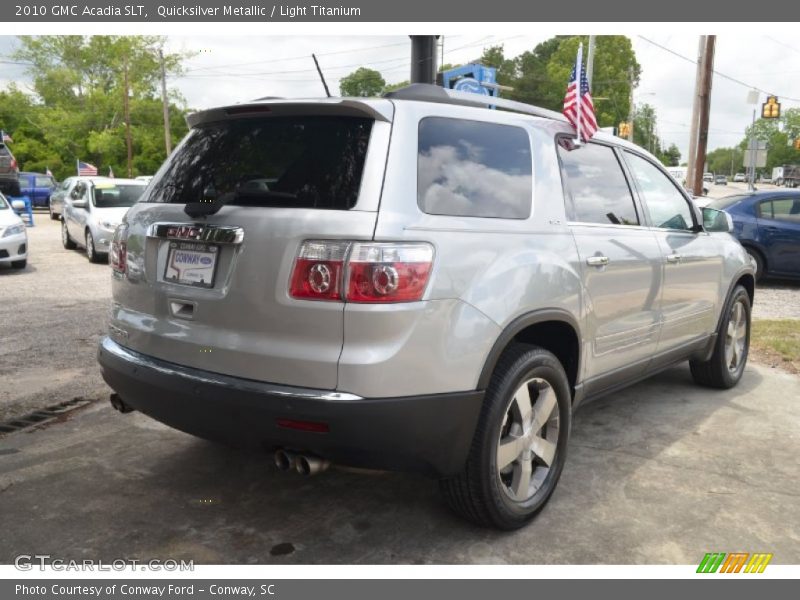 Quicksilver Metallic / Light Titanium 2010 GMC Acadia SLT