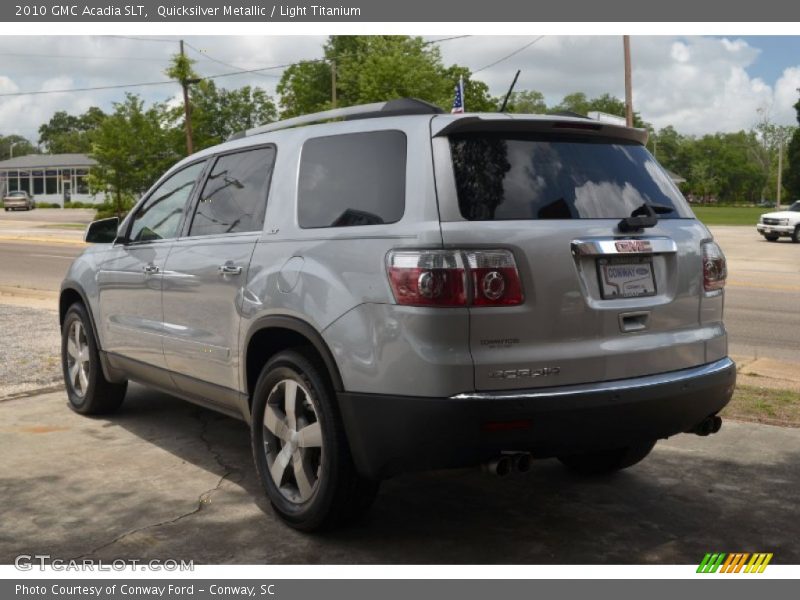 Quicksilver Metallic / Light Titanium 2010 GMC Acadia SLT