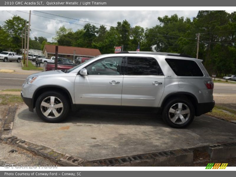 Quicksilver Metallic / Light Titanium 2010 GMC Acadia SLT