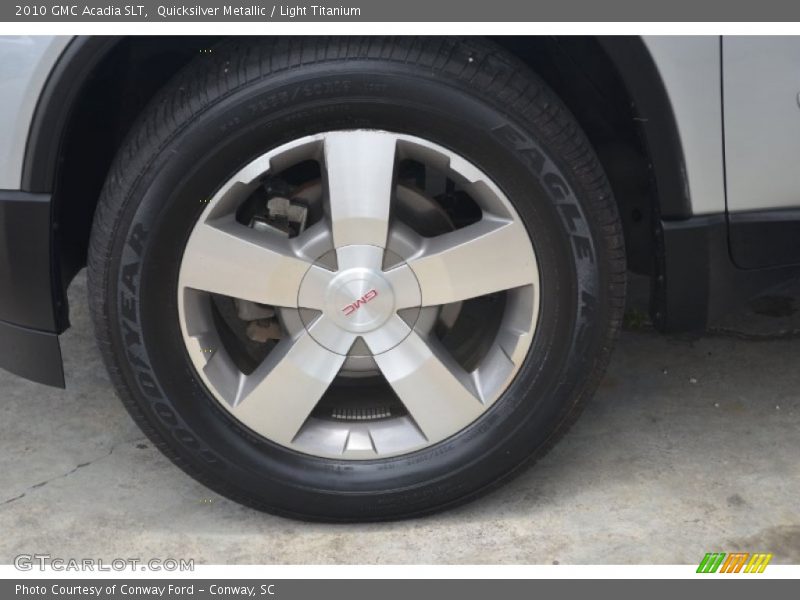 Quicksilver Metallic / Light Titanium 2010 GMC Acadia SLT