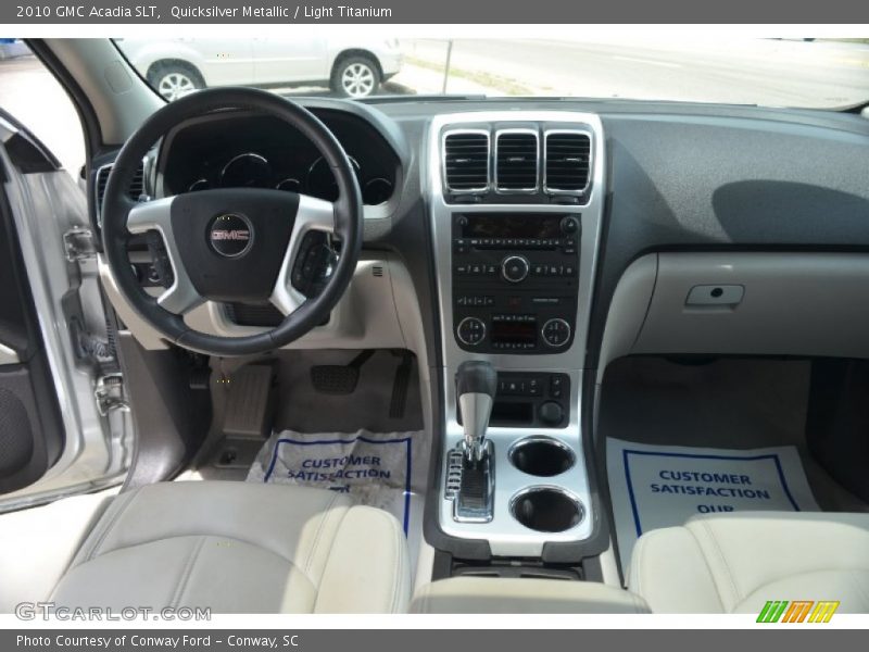 Quicksilver Metallic / Light Titanium 2010 GMC Acadia SLT