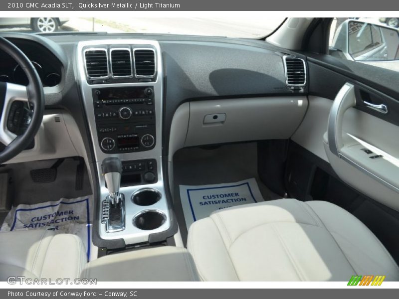 Quicksilver Metallic / Light Titanium 2010 GMC Acadia SLT