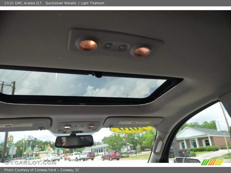 Quicksilver Metallic / Light Titanium 2010 GMC Acadia SLT