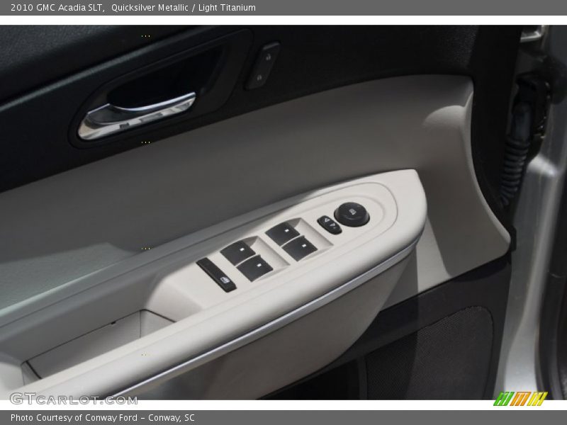 Quicksilver Metallic / Light Titanium 2010 GMC Acadia SLT