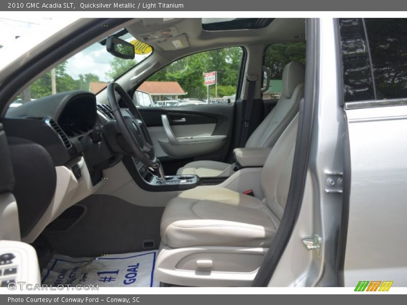 Quicksilver Metallic / Light Titanium 2010 GMC Acadia SLT