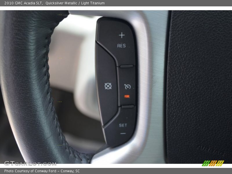 Quicksilver Metallic / Light Titanium 2010 GMC Acadia SLT