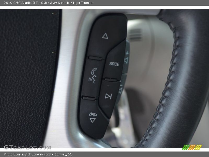 Quicksilver Metallic / Light Titanium 2010 GMC Acadia SLT