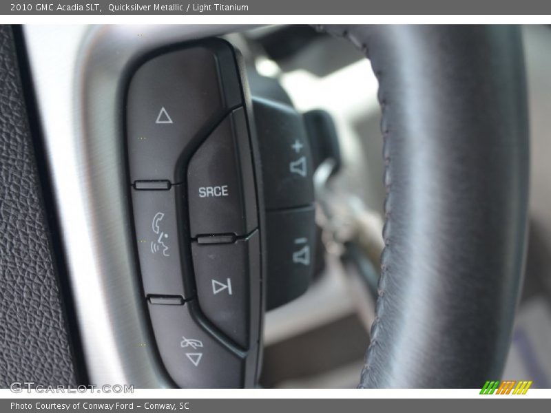 Quicksilver Metallic / Light Titanium 2010 GMC Acadia SLT