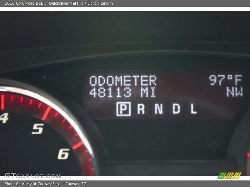 Quicksilver Metallic / Light Titanium 2010 GMC Acadia SLT