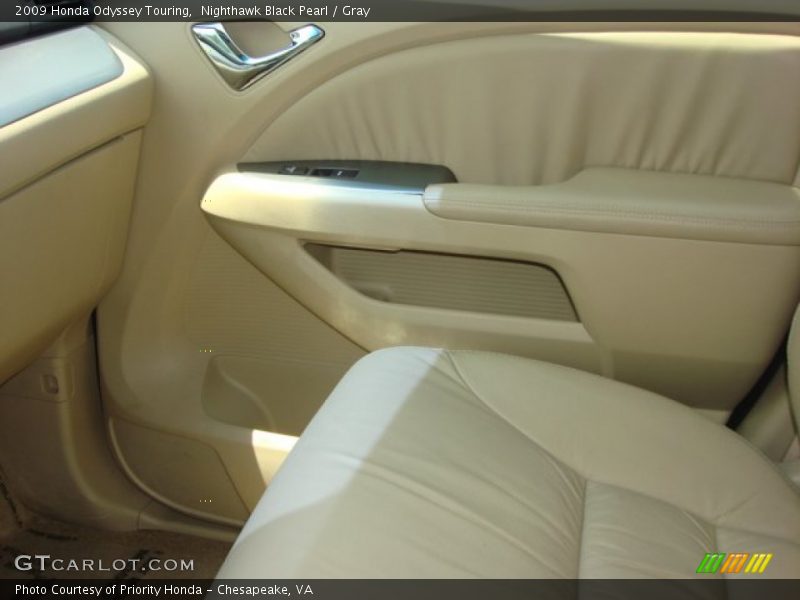 Nighthawk Black Pearl / Gray 2009 Honda Odyssey Touring