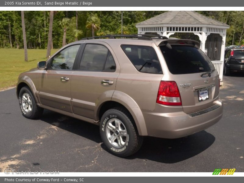 Sand Beige Metallic / Beige 2005 Kia Sorento EX