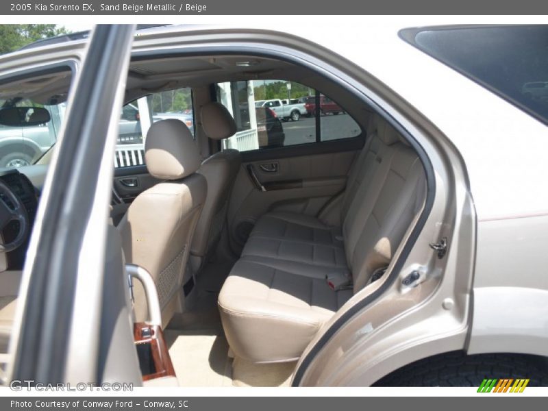 Sand Beige Metallic / Beige 2005 Kia Sorento EX