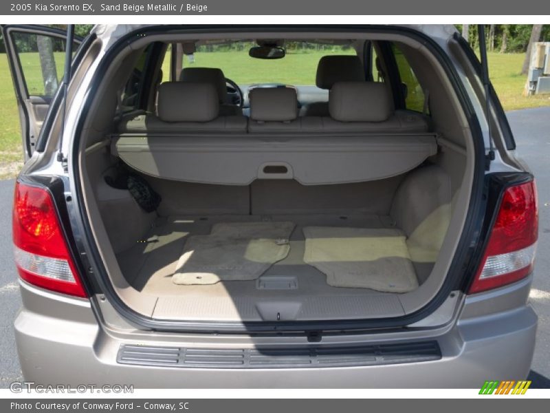 Sand Beige Metallic / Beige 2005 Kia Sorento EX