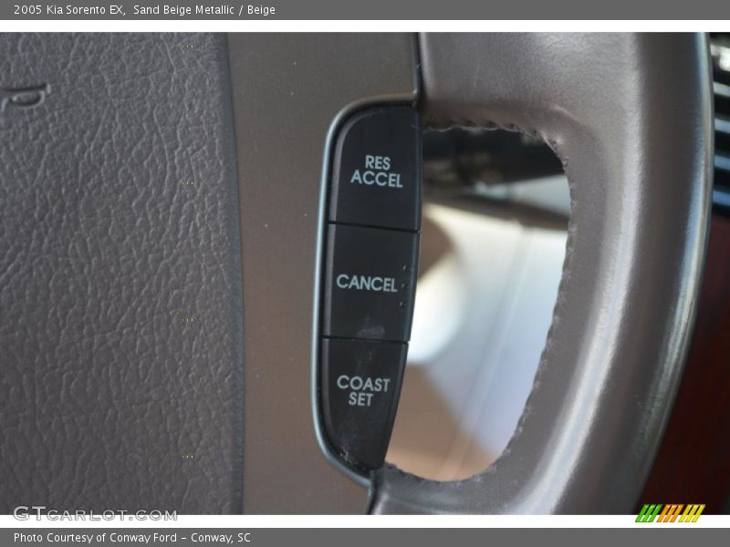 Sand Beige Metallic / Beige 2005 Kia Sorento EX