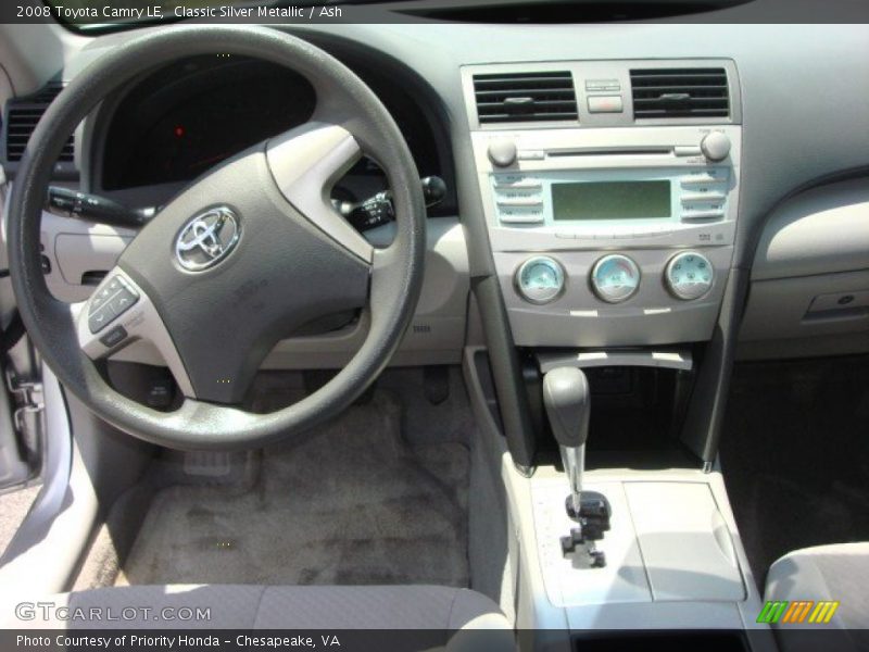 Classic Silver Metallic / Ash 2008 Toyota Camry LE