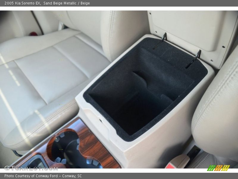 Sand Beige Metallic / Beige 2005 Kia Sorento EX
