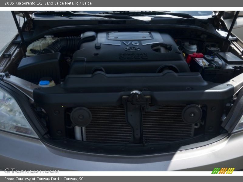 Sand Beige Metallic / Beige 2005 Kia Sorento EX