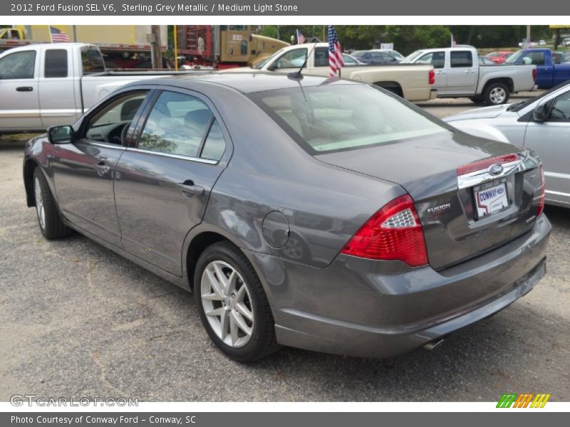 Sterling Grey Metallic / Medium Light Stone 2012 Ford Fusion SEL V6