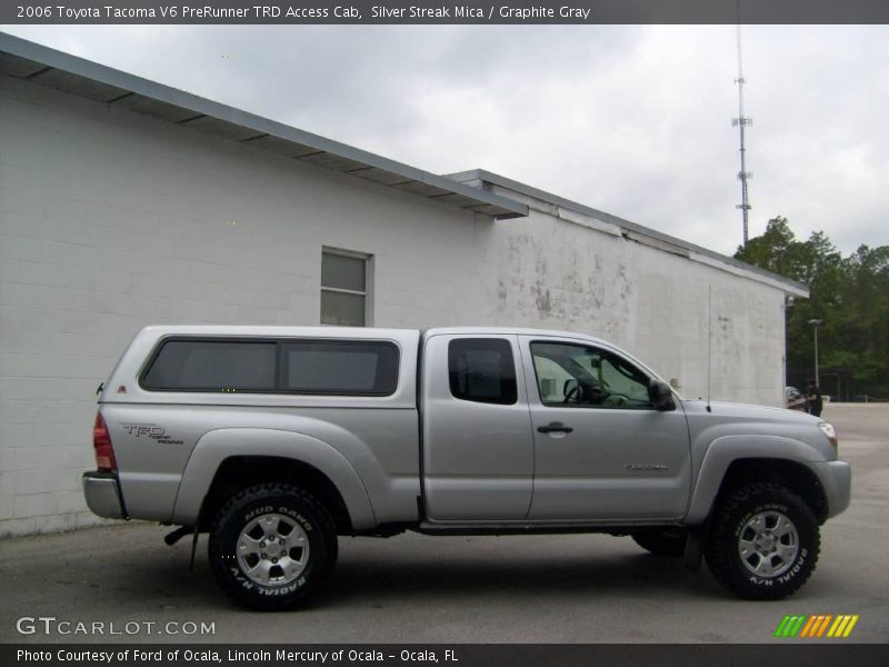 Silver Streak Mica / Graphite Gray 2006 Toyota Tacoma V6 PreRunner TRD Access Cab