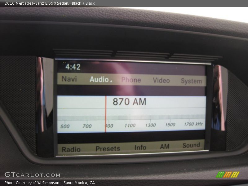 Black / Black 2010 Mercedes-Benz E 550 Sedan