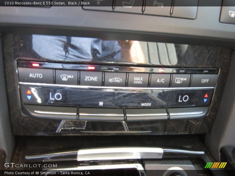 Black / Black 2010 Mercedes-Benz E 550 Sedan