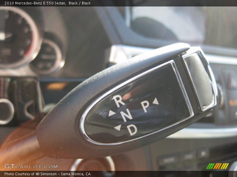 Black / Black 2010 Mercedes-Benz E 550 Sedan