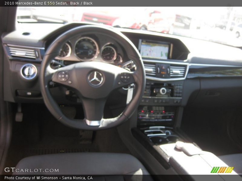 Black / Black 2010 Mercedes-Benz E 550 Sedan