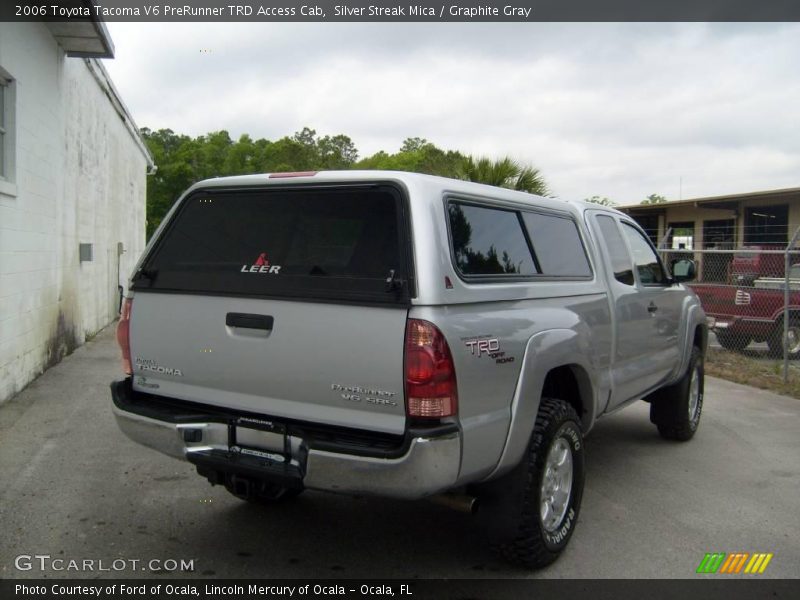 Silver Streak Mica / Graphite Gray 2006 Toyota Tacoma V6 PreRunner TRD Access Cab