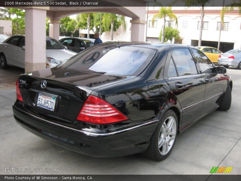 Black / Charcoal 2006 Mercedes-Benz S 500 Sedan