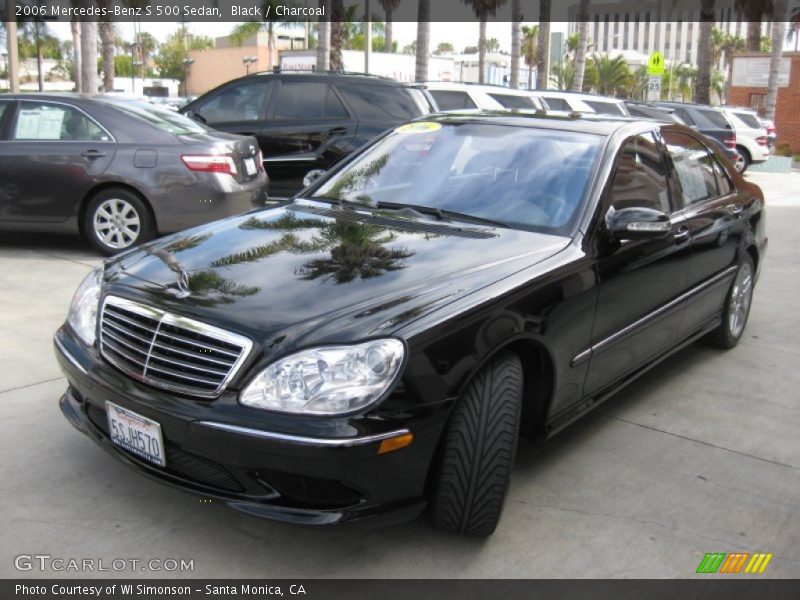 Black / Charcoal 2006 Mercedes-Benz S 500 Sedan