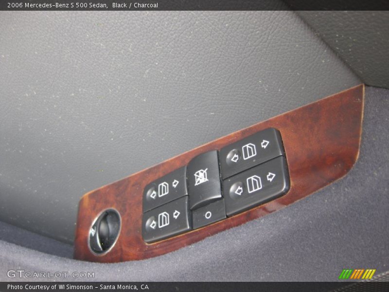 Black / Charcoal 2006 Mercedes-Benz S 500 Sedan