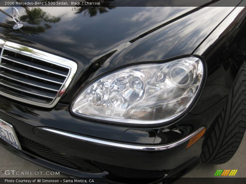 Black / Charcoal 2006 Mercedes-Benz S 500 Sedan