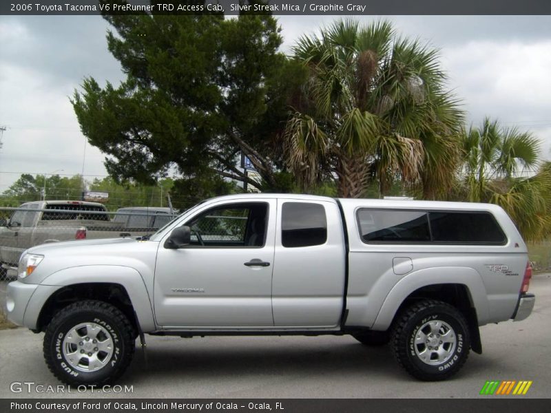Silver Streak Mica / Graphite Gray 2006 Toyota Tacoma V6 PreRunner TRD Access Cab