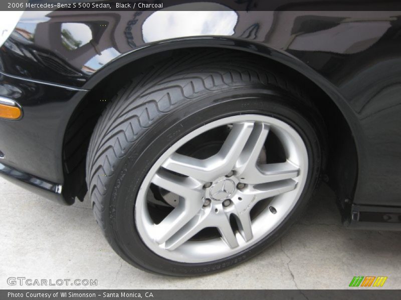 Black / Charcoal 2006 Mercedes-Benz S 500 Sedan