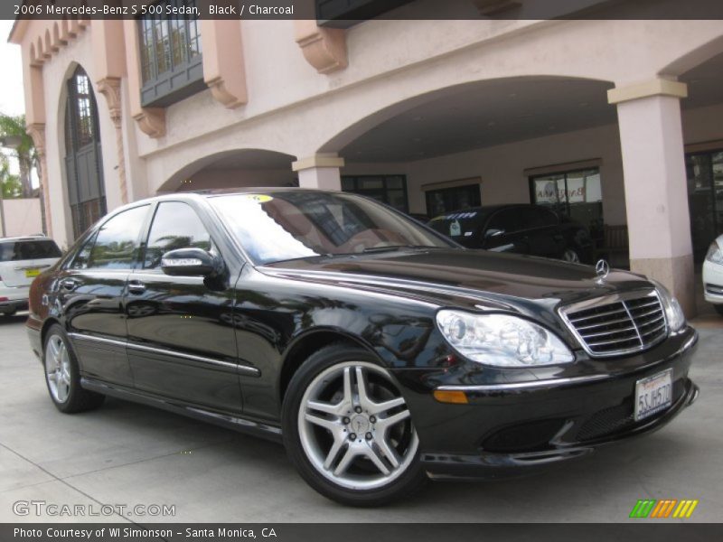 Black / Charcoal 2006 Mercedes-Benz S 500 Sedan