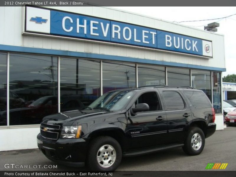 Black / Ebony 2012 Chevrolet Tahoe LT 4x4