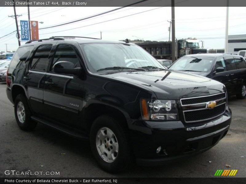Black / Ebony 2012 Chevrolet Tahoe LT 4x4