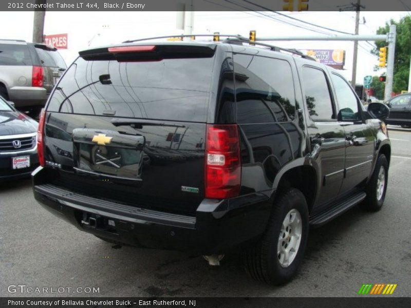 Black / Ebony 2012 Chevrolet Tahoe LT 4x4